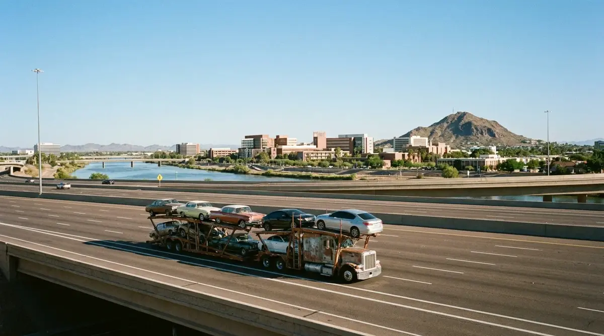 Auto transport car carrier in Tempe, AZ — vehicle shipping services