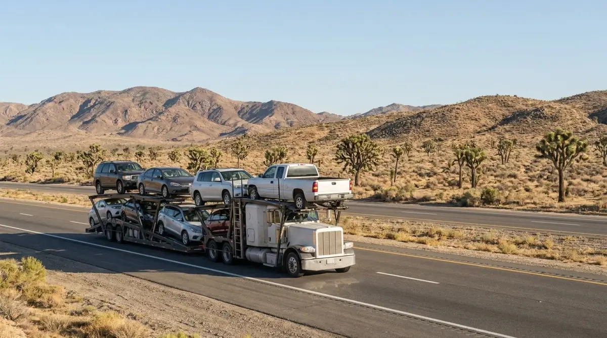 Auto transport car carrier in Victorville, CA — vehicle shipping services