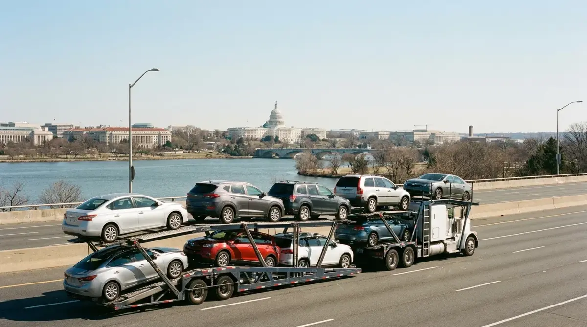 Auto transport car carrier in Washington, DC — vehicle shipping services